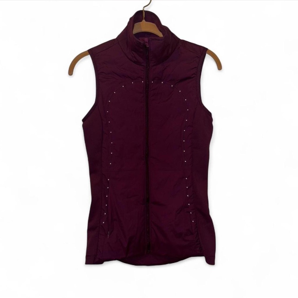 Lululemon purple run for cold vest size 4 #lulu #lululemon #vest